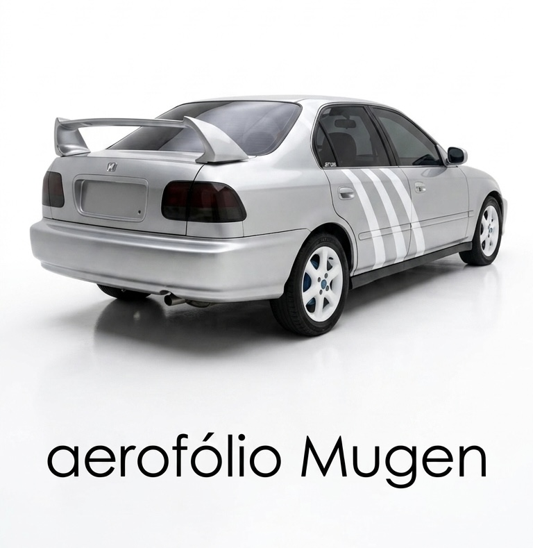 Aerofólio Mugen honda civic g 6